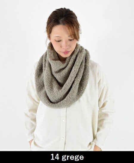 楽天市場】【即日発送】 evam eva(エヴァムエヴァ)alpaca wool snood