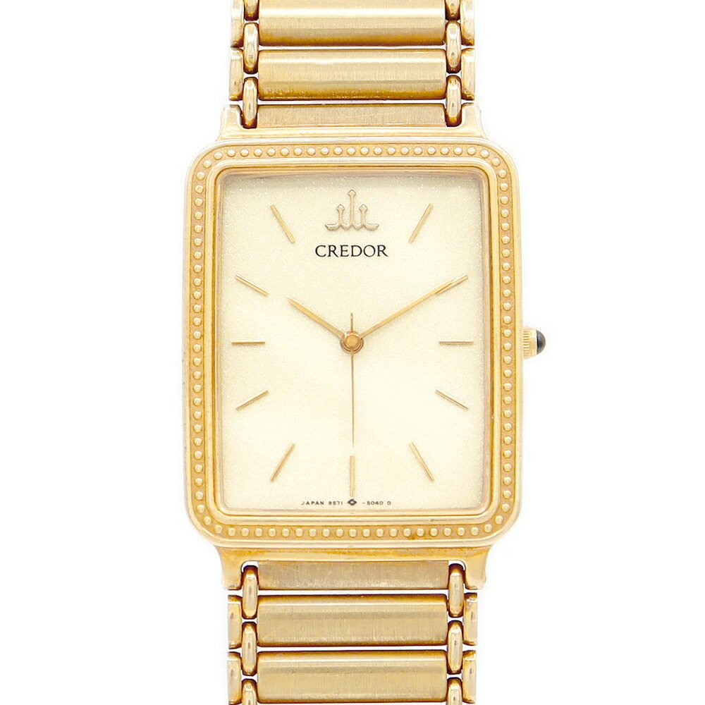 楽天市場】電池交換済 SEIKO セイコー CREDOR クレドール スクエア