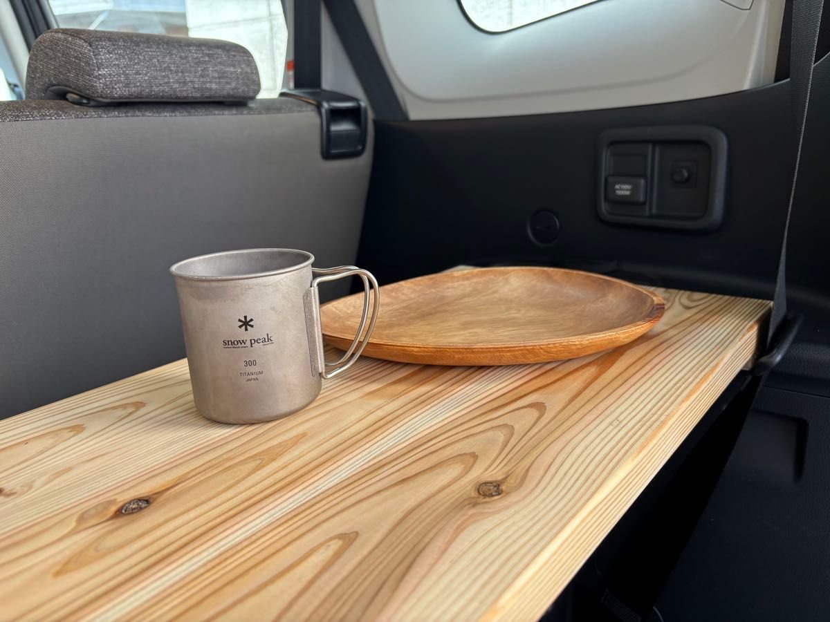 新型シエンタ10系専用 ラゲッジボード 杉無垢材 車中泊テーブル｜Yahoo