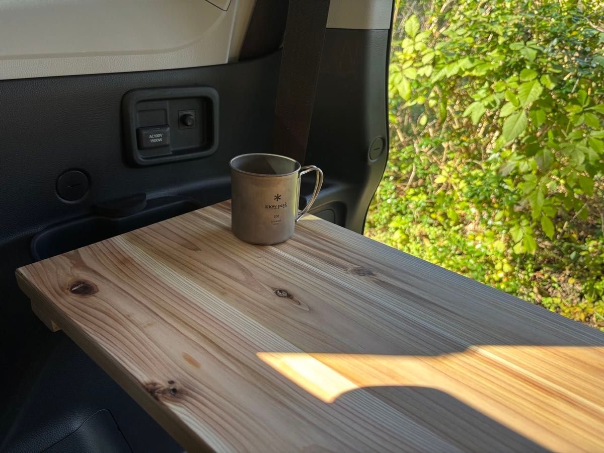 新型シエンタ10系専用 ラゲッジボード 杉無垢材 車中泊テーブル｜Yahoo