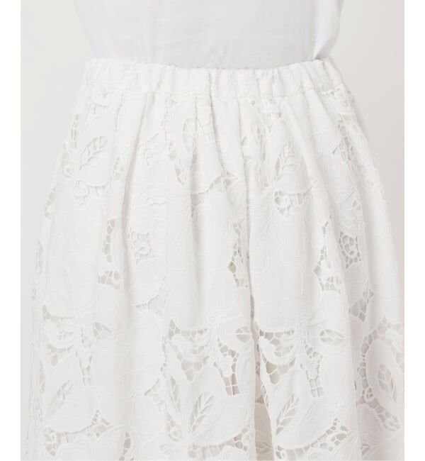 フラワーコードレーススカート（IENA）｜ルミネのファッション通販