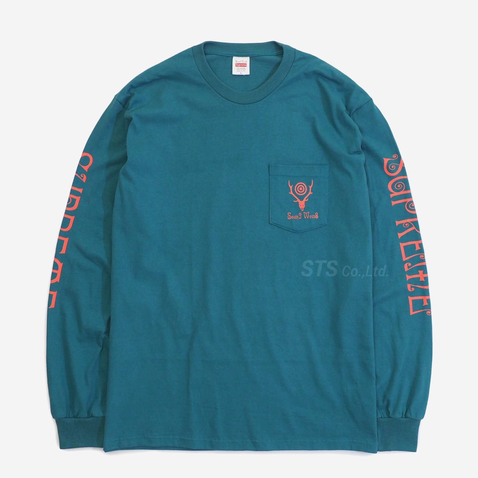 SOUTH2 WEST8/Supreme L/S Pocket Tee - ParkSIDER