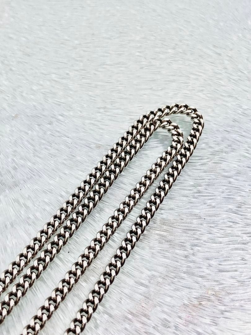 超美品】GUCCI 喜平チェーン ネックレス 男女兼用 SV925 2.7ミリ