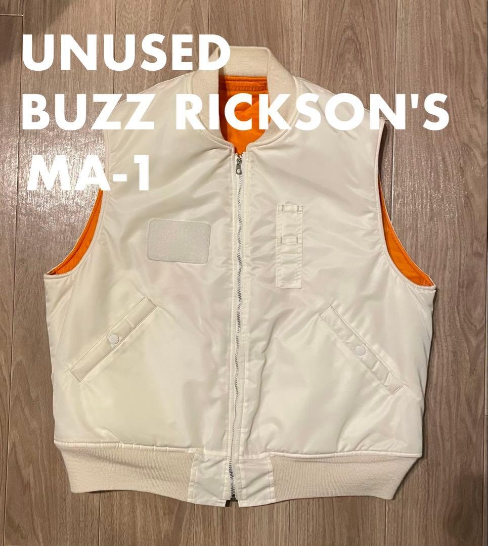 UNUSED×BUZZ RICKSON'S MA-1 フライトジャケット ビッグサイズで。 UNUSED × BUZZ RICKSON'S | 1989 Men's Blog