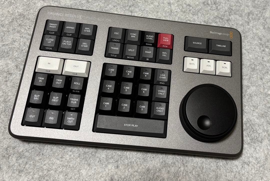 か*び様 DaVinci Resolve Speed Editor Blackmagic Design DaVinci Resolve Speed Editor with DaVinci Resolve Li