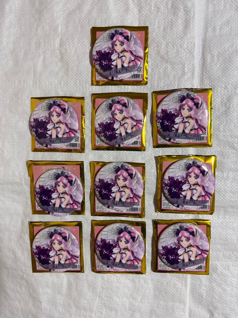 キミプリ感謝祭　キミとアイドルプリキュア感謝祭 缶バッジ　キュアキッス L キミとアイドルプリキュア キミプリ感謝祭 キュアキッス 缶バッジ