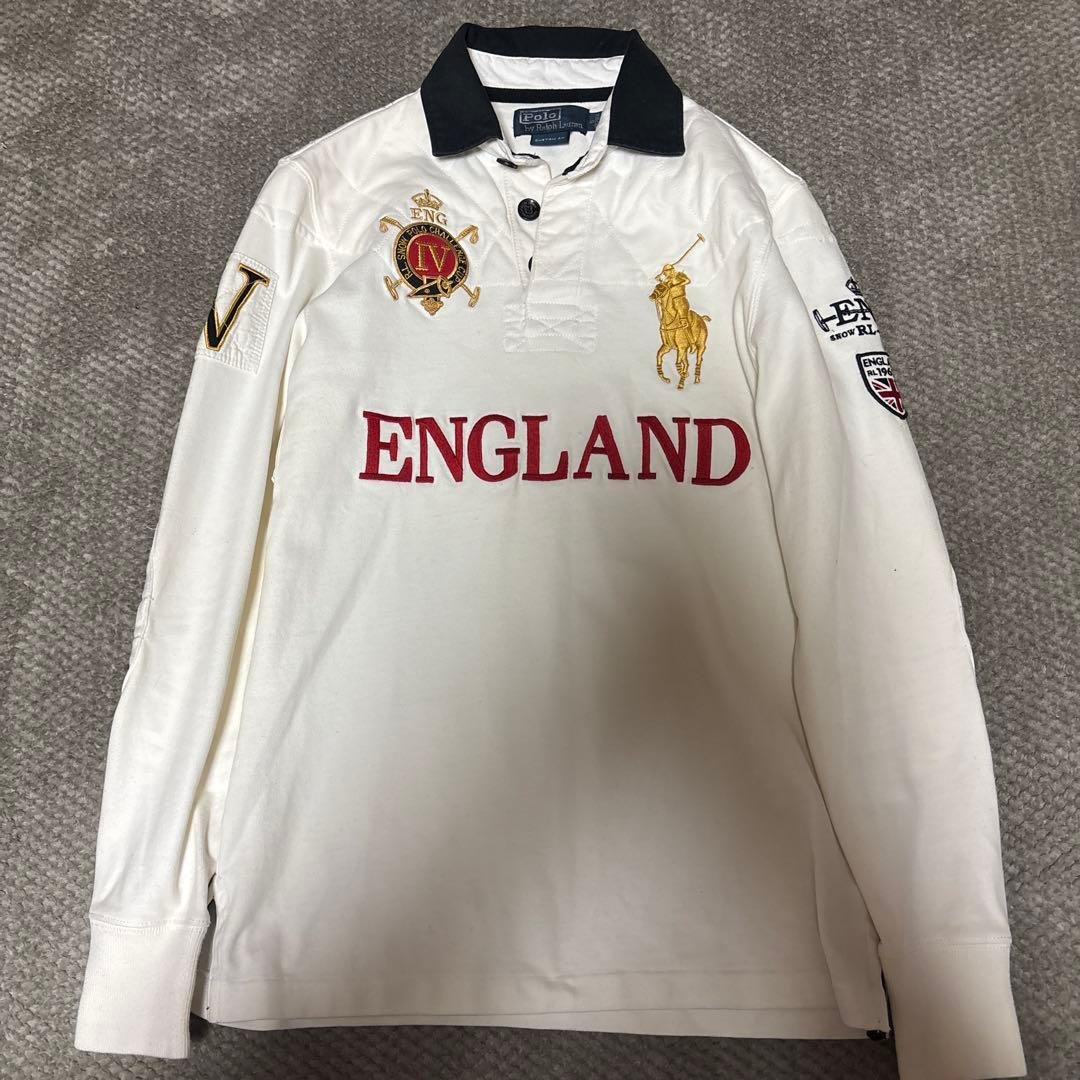 ポロラルフローレン イングランド ビッグポニー エンブレム ポロシャツ sサイズ POLO RALPH LAUREN（ポロ・ラルフローレン） 【並行輸入品】 ポロ